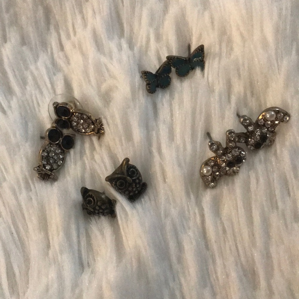 Animal earring set